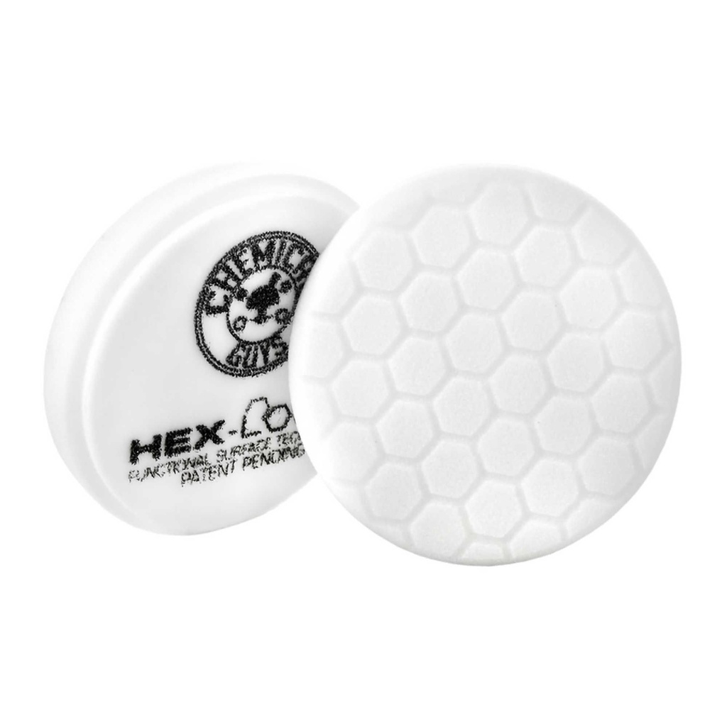 Chemical Guys Hex-Logic Light-Medium Machine Polishing Pad - White
