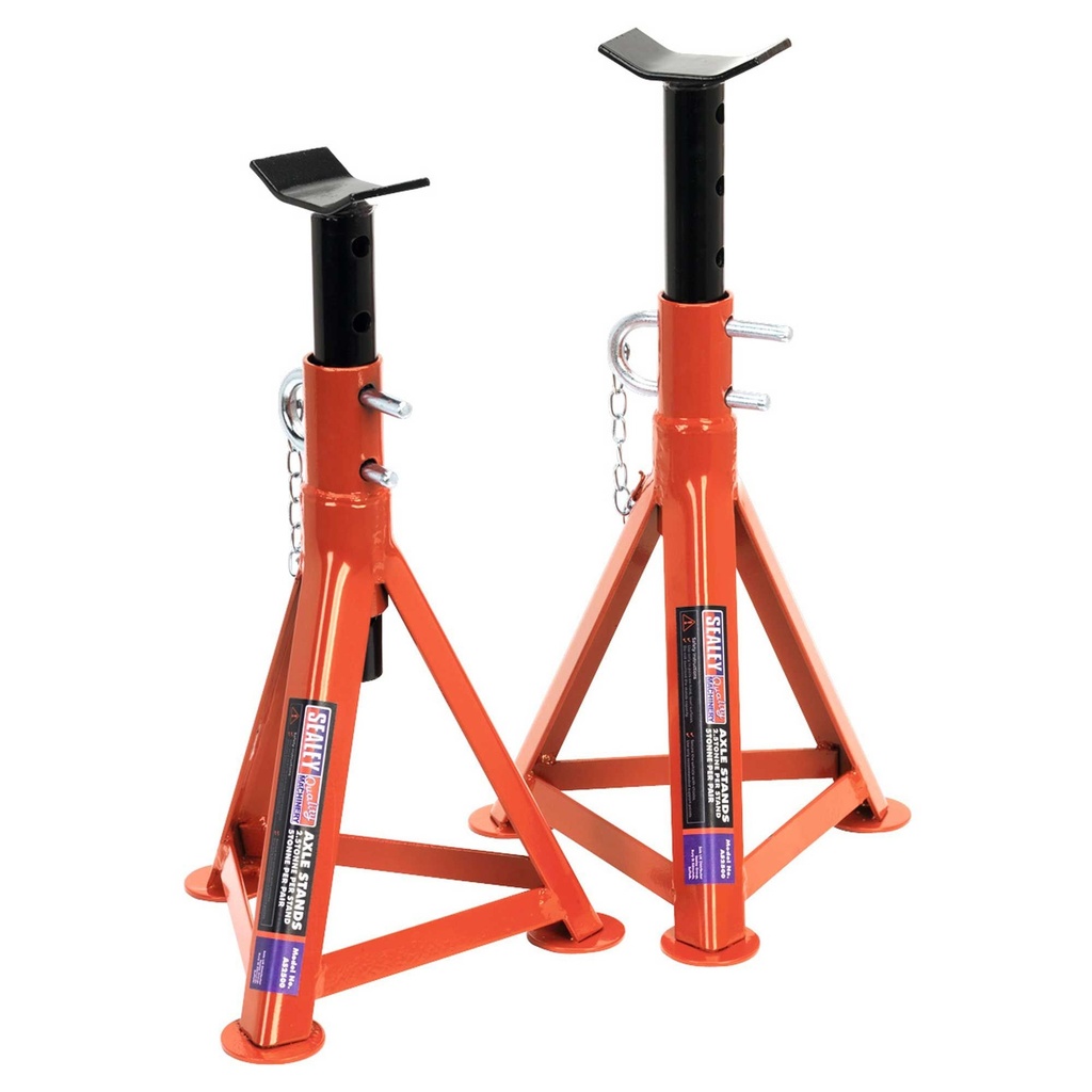 Sealey Axle Stands 2.5 tonne Capacity per Stand 5 tonne per Pair - AS2500