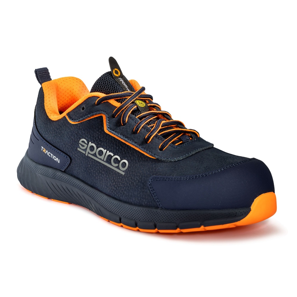 Sparco Traction Nubuck S3S ESD Safety Shoes