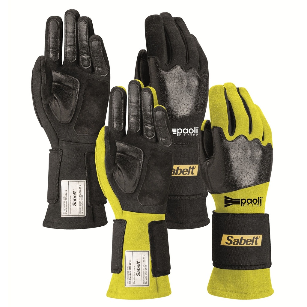 Paoli Sabelt Laser TG-3 FIA Approved Mechanics Gloves