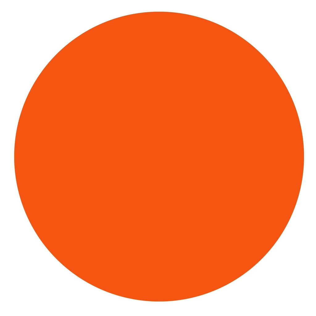 Pitking Products Orange Methanol Indicator Sticker