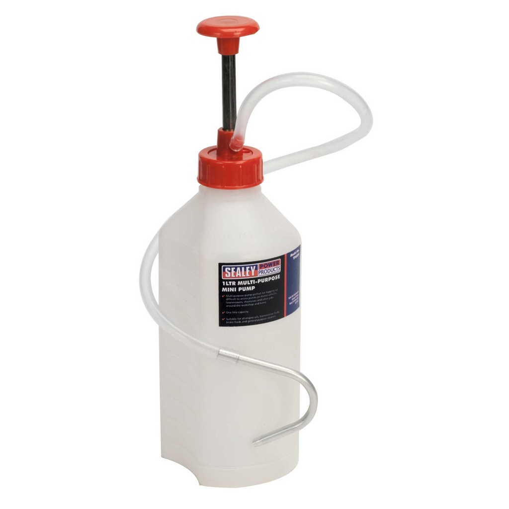 Sealey Multi-Purpose Mini Pump 1ltr - TP6804