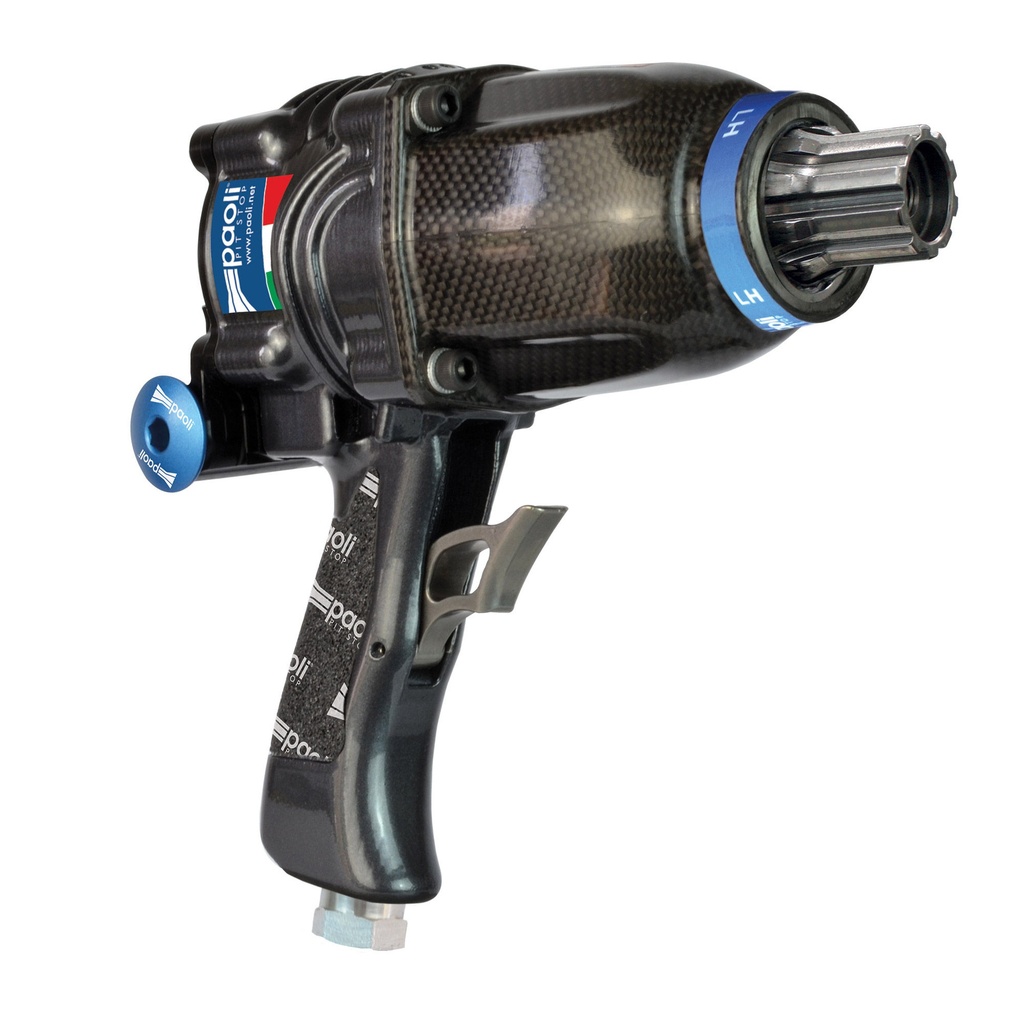 [7000326-2342645] Paoli DP6000 Wheel Nut Gun – Spline Drive (Left Hand, DP6000 90 Deg Handle, Alloy)