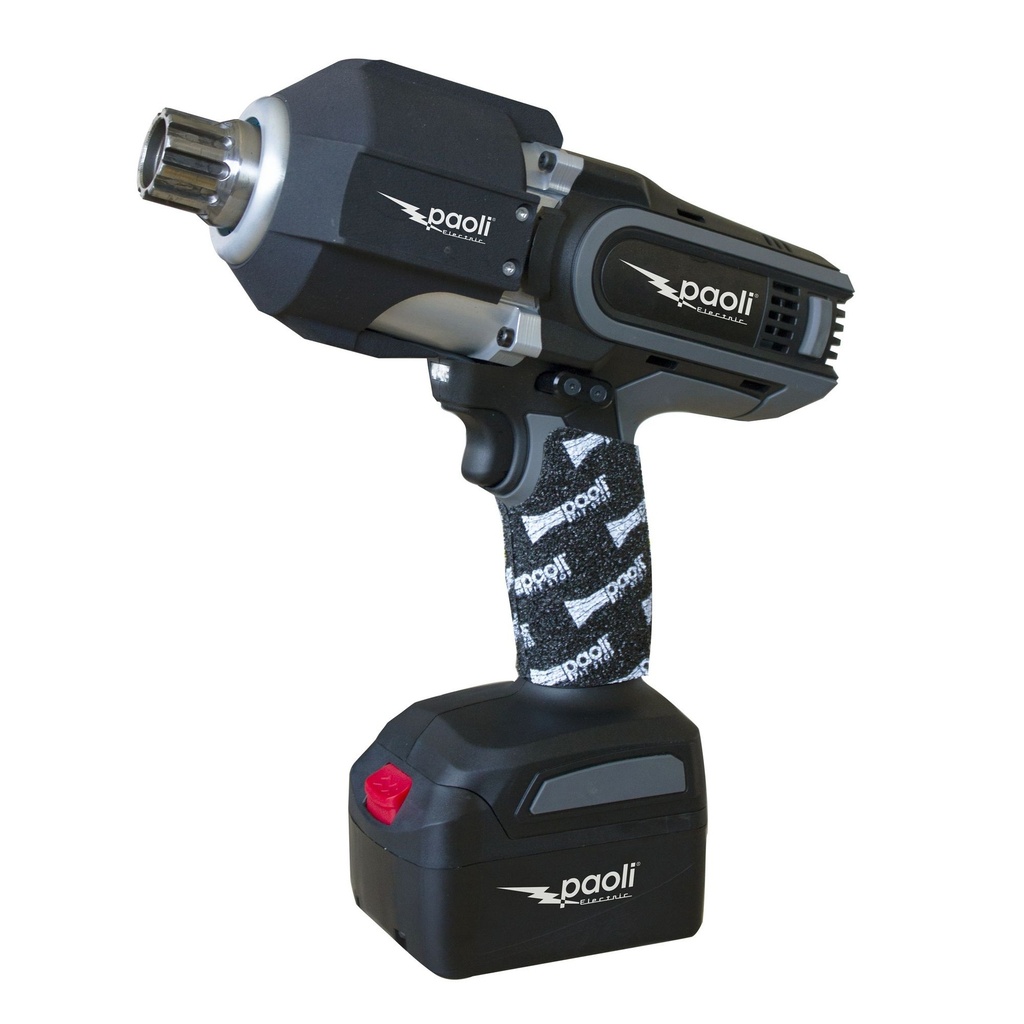 [7002335-3890384] Paoli Typhoon Plus Professional Cordless Wheel Nut Gun With Torque Indicator (Left Hand, 1 Inch Square Drive)
