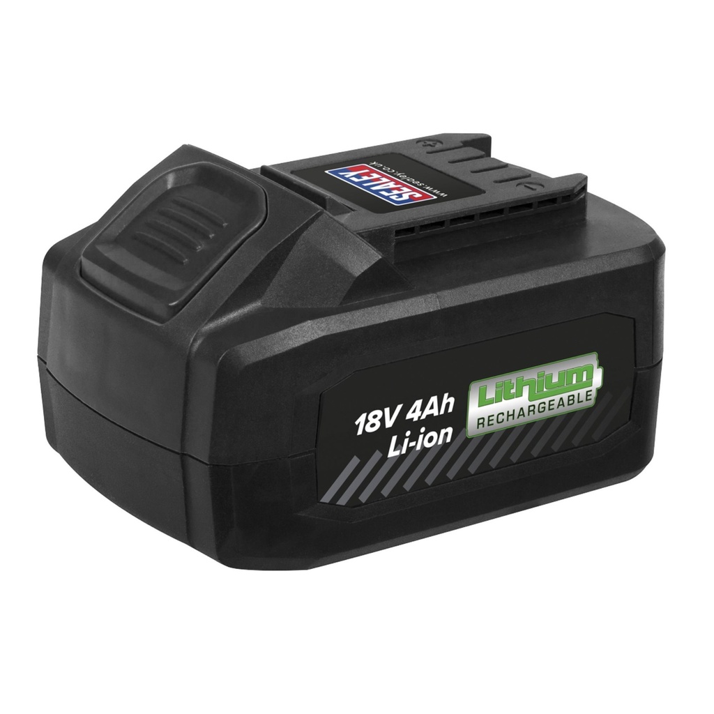 [SEACP650BP] Sealey Cordless Power Tool Battery 18V 4Ah Li-ion for CP650LI/CP650LIHV Impact Wrenches - CP650BP