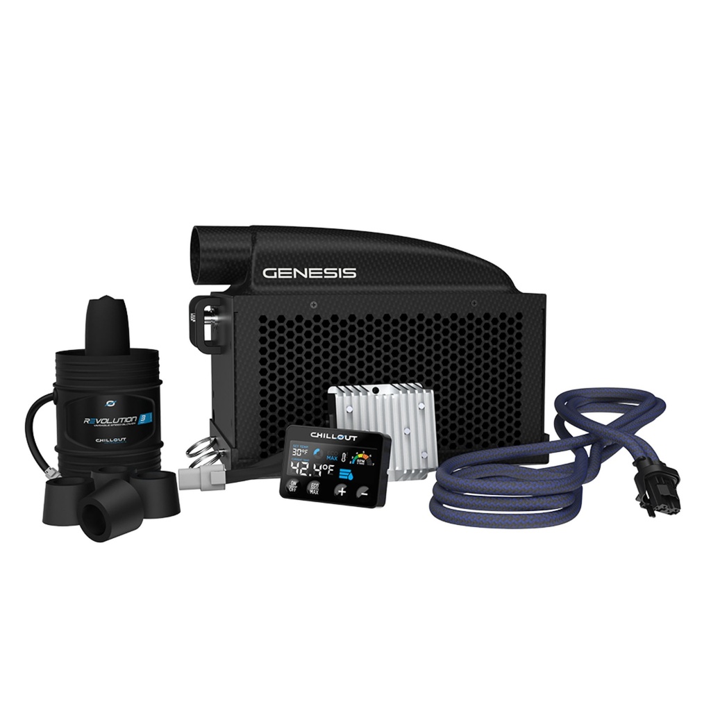 [7002146-3876427] ChillOut Motorsports Genesis Advanced Driver Cooling System (With 3 Inch Blower Fan)