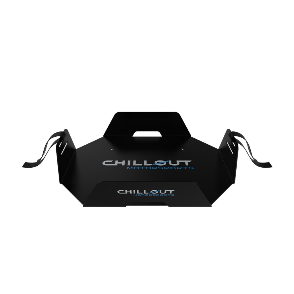 ChillOut Motorsports Mounting Tray & Securing Straps For Ice Box Driver Cooler