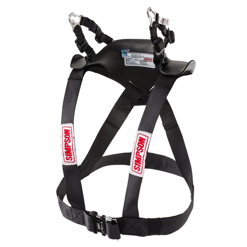 [1436100-1884974] Simpson Female Specific Hybrid Sport Head & Neck Restraint (Small, Optional M61 Quick Release System)