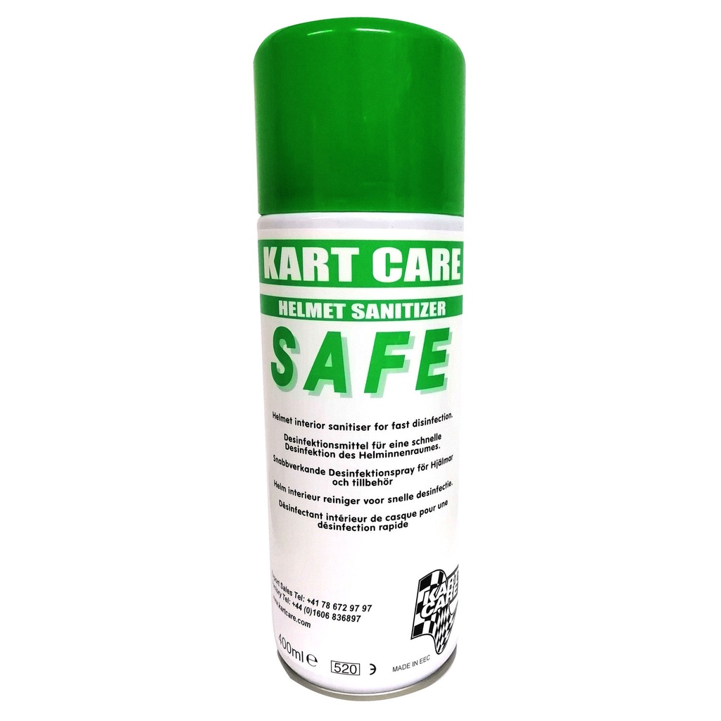 [KACKARSAF400] Kart Care Safe Helmet Interior Cleaner & Sanitiser