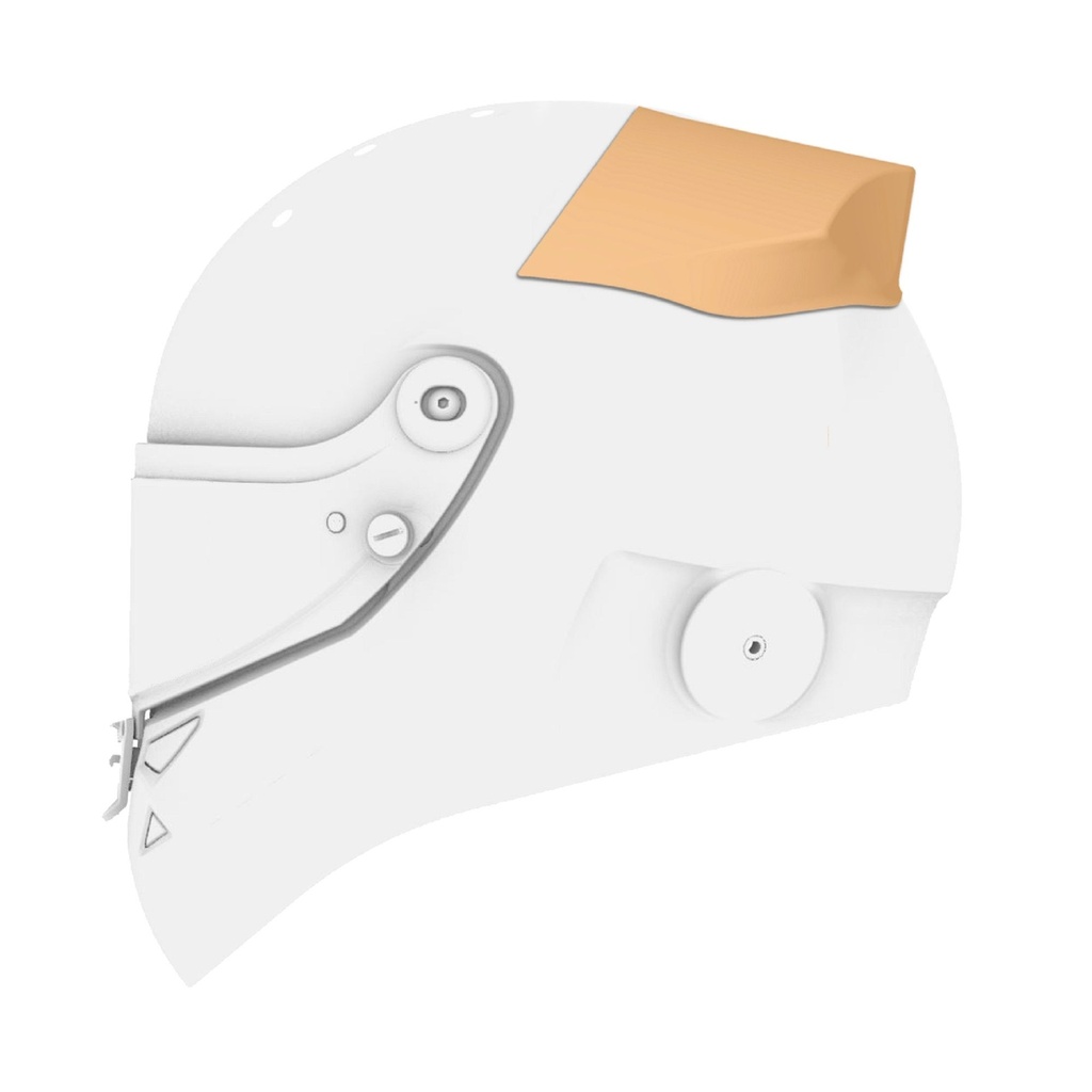 Schuberth Long Rear Spoiler For SF3 ABP / SF4 / SP1 / SK1 Helmets
