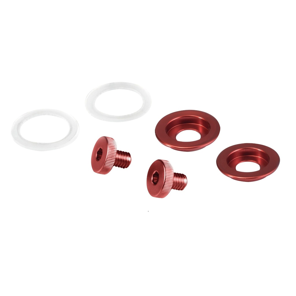 [2005064-2016310] Stilo ST5 Helmet Peak Screw Kit (Blue)