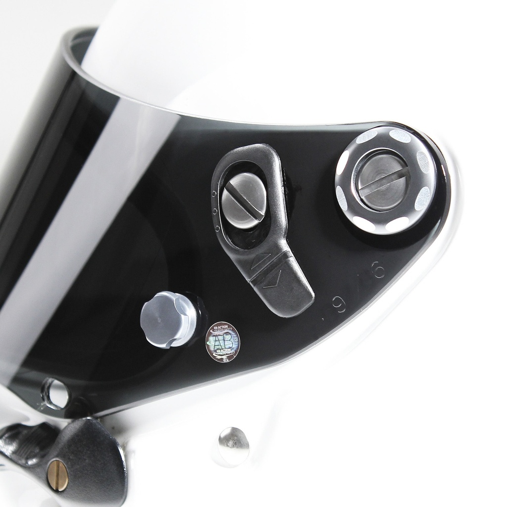 [7000978-3617922] Senzo Arai Helmet Visor Fitting Kit (Oval, Black, GP-6RC, GP-6, GP-6S, SK-6)