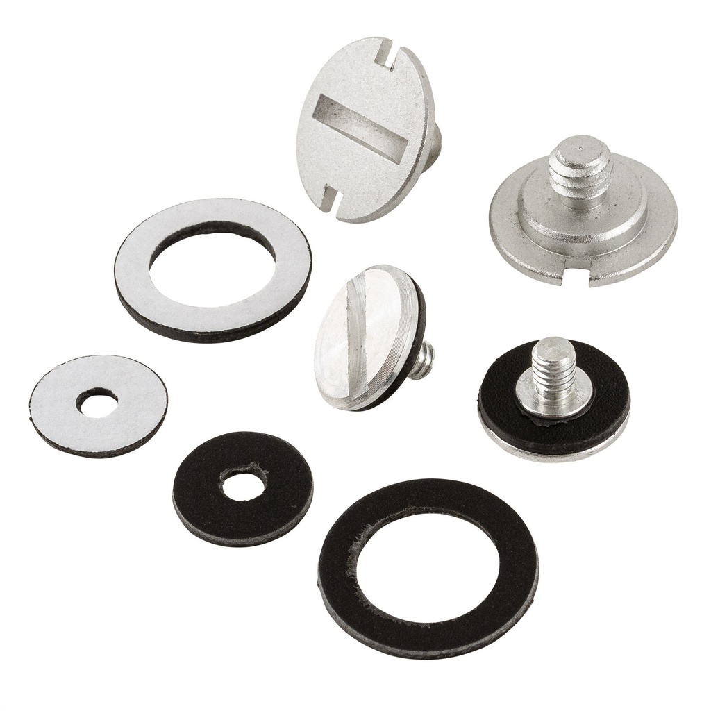 [2014381-3102837] OMP Visor Pivot / Screw Kit To Suit Various Models (GP 8 EVO / GP 8K EVO / KJ-8 EVO)
