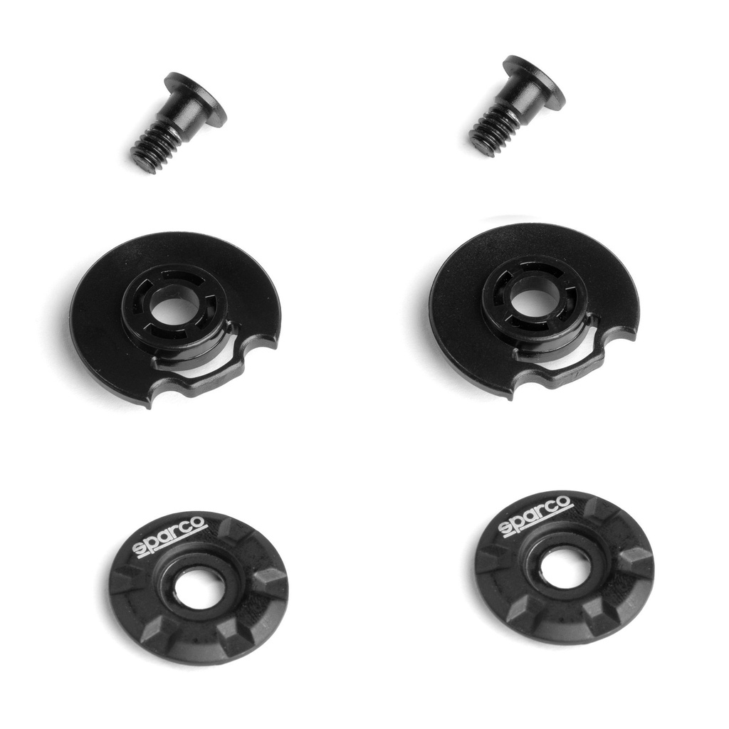 [441302-3815964] Sparco Visor Pivot Kit To Suit Various Models (RF-10 / 8860 ABP SuperCarbon)