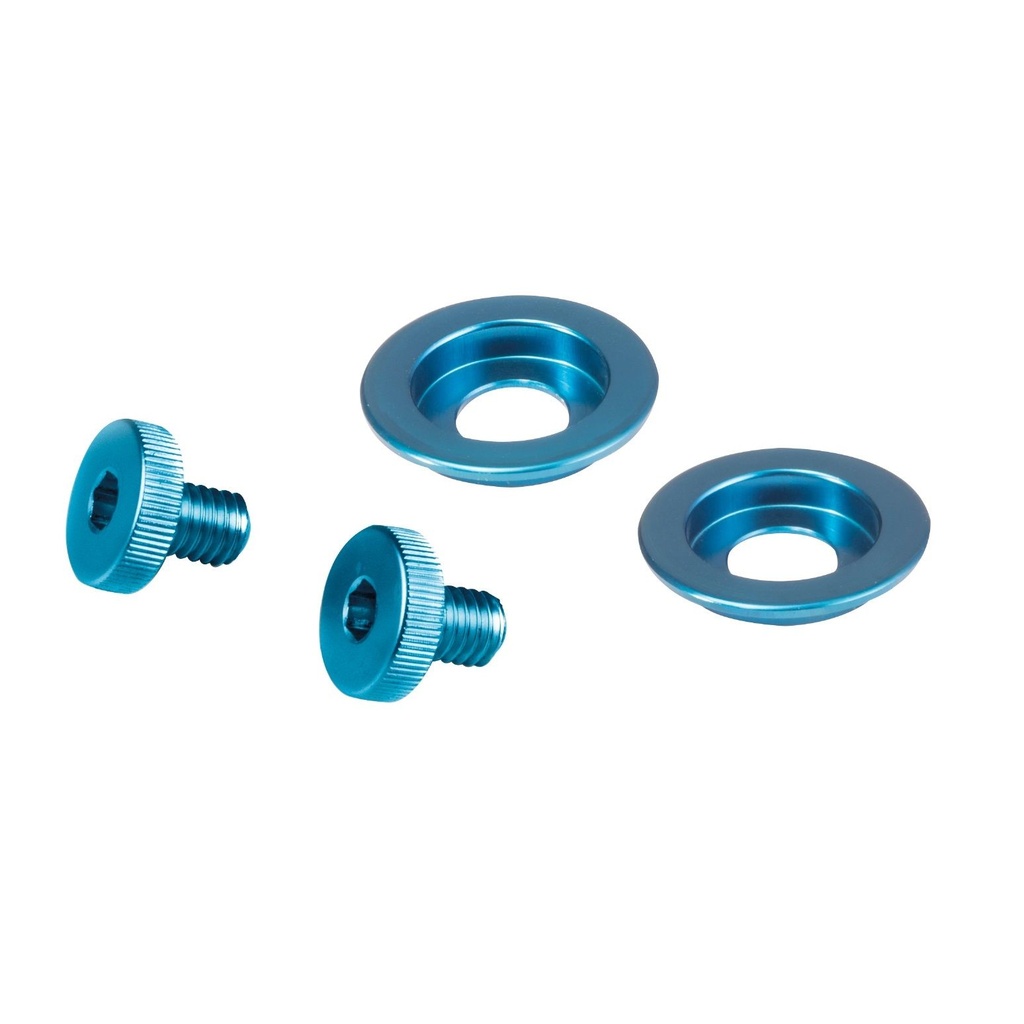 [2005065-2075396] Stilo ST5 Helmet Visor Screw Kit (Blue)