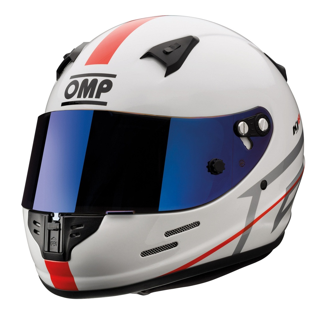[2008407-3102816] OMP KJ-8 EVO Kart Helmet (M (56-57cm))