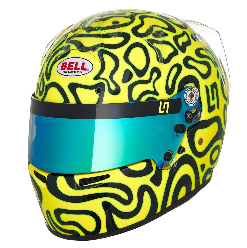 [7001915-3859432] Bell KC7-CMR Kart Helmet - Lando Norris (54cm)
