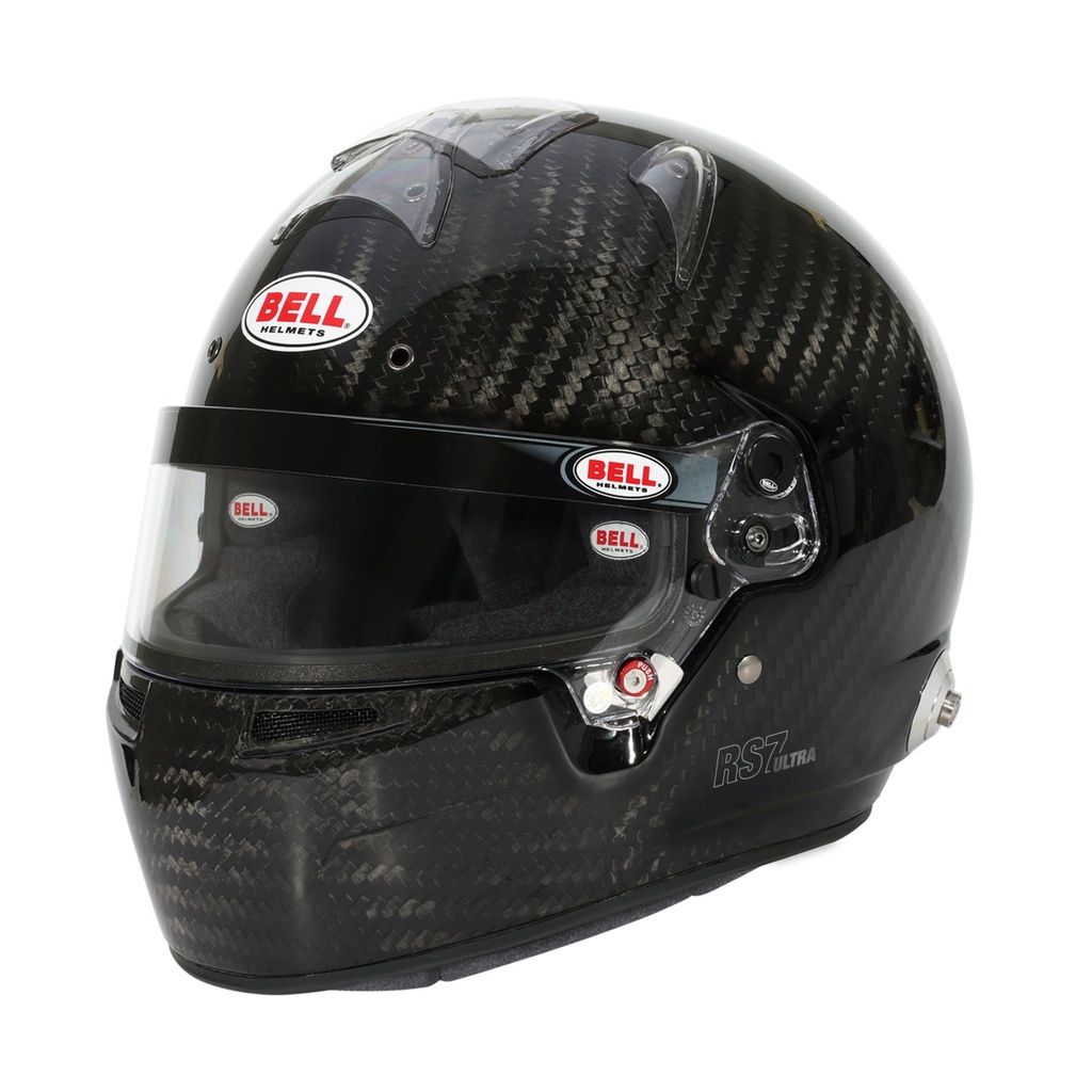 [2013946-3851808] Bell RS7 Ultra Carbon Helmet (54cm, With Duckbill Spoiler, Grey (Standard))