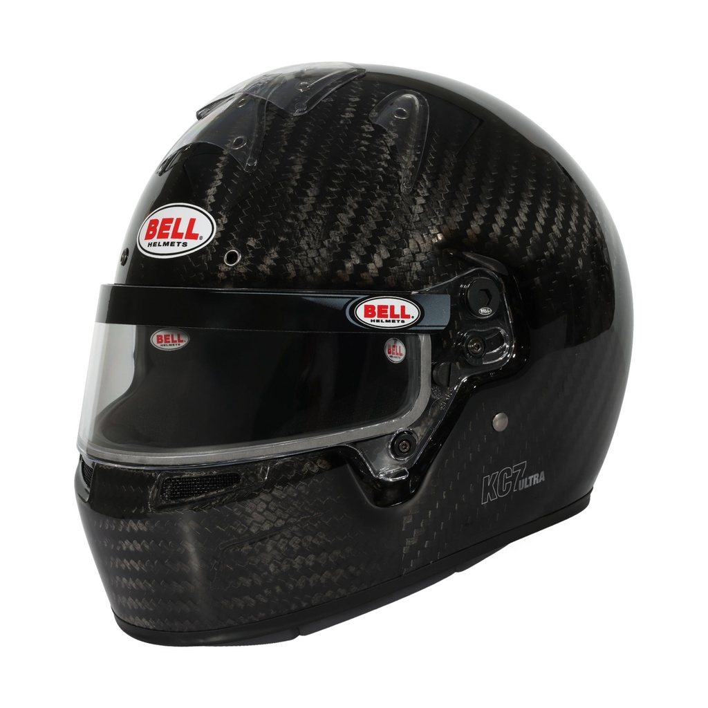 [1439402-2198378] Bell KC7-CMR Ultra Carbon Kart Helmet (54cm, Blue (Special Order))