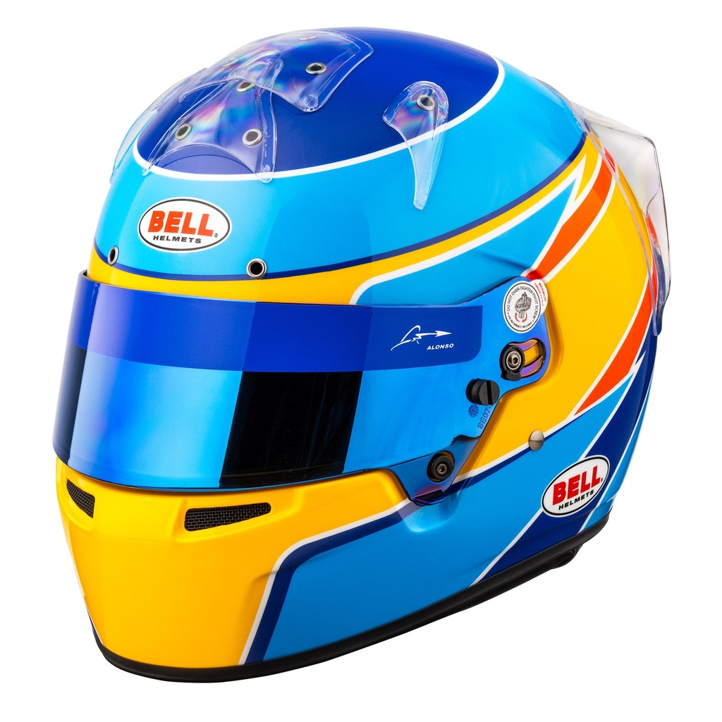 [7000651-3615876] Bell KC7-CMR Kart Helmet - Fernando Alonso (54cm)