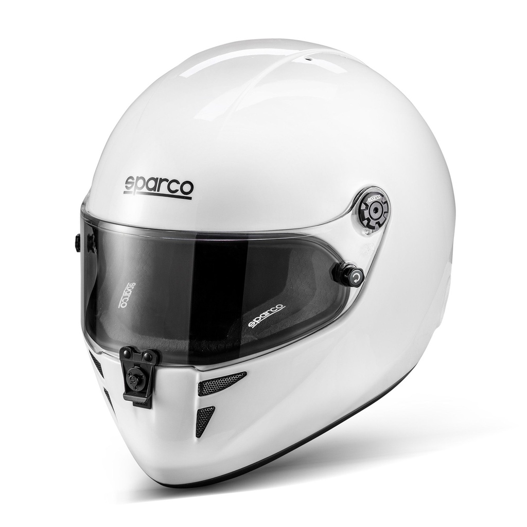 [7001833-3850748] Sparco Stealth Kart Helmet (M (57-58cm), Black)