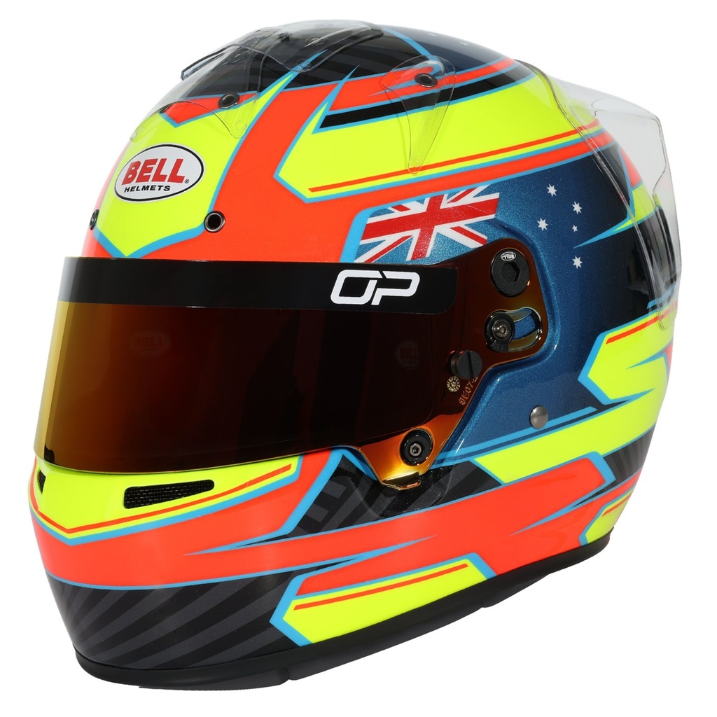 [7002339-3890592] Bell KC7-CMR Kart Helmet - Oscar Piastri 2025 (54cm)
