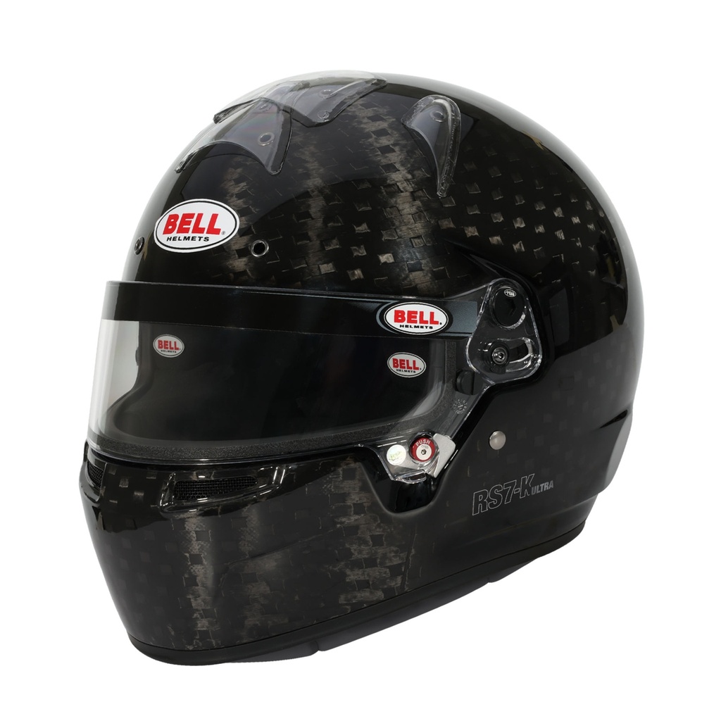 [7001813-3853492] Bell RS7-K Ultra Carbon Kart Helmet (54cm, Blue (Special Order))
