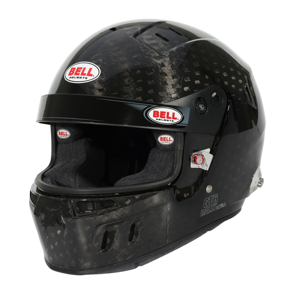 [7000268-3851838] Bell GT6 Rally Ultra Carbon Helmet (54cm, Grey (Standard))