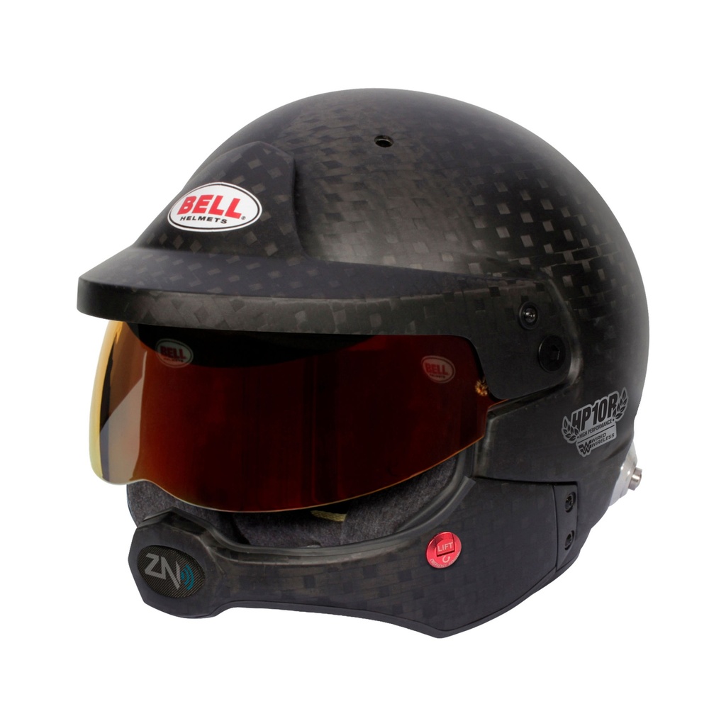 [7002168-3876744] Bell HP10 Evo-II Rally WW Carbon Helmet (54cm, Grey (Standard))