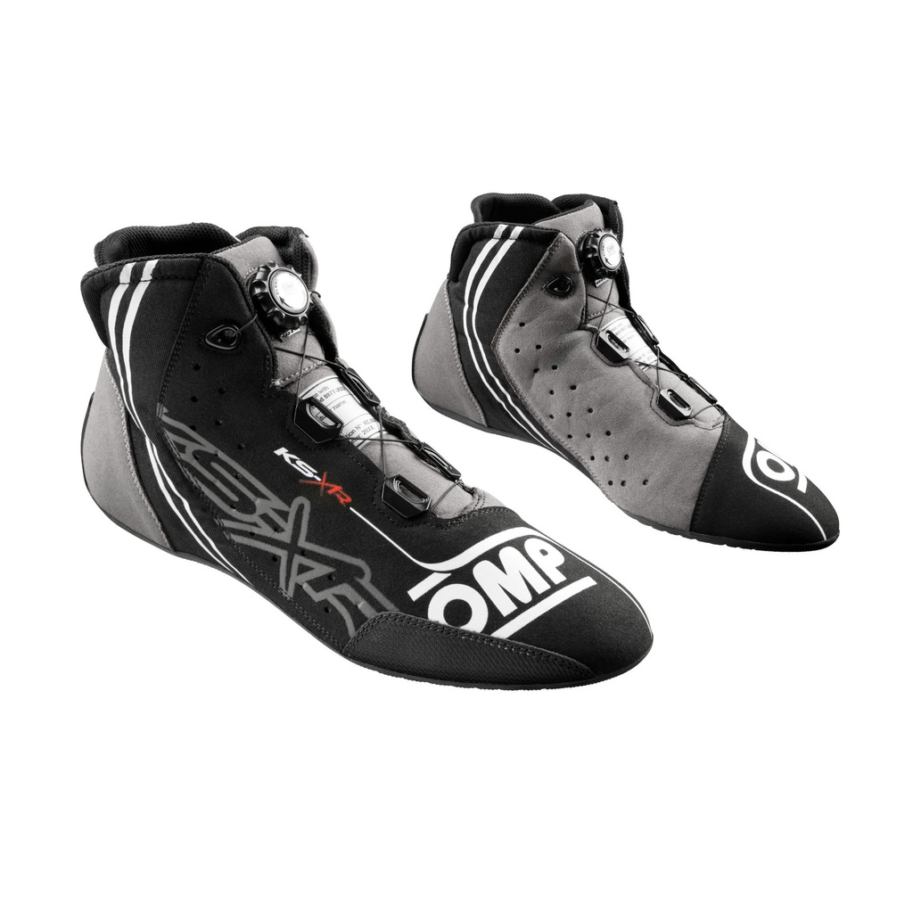 [7001157-3814422] OMP KS-XR Kart Boots (UK 3.5 / Eur 36, Black)