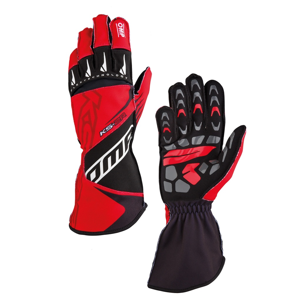 [7000240-3079723] OMP KS-2R Kart Gloves (S, Black)