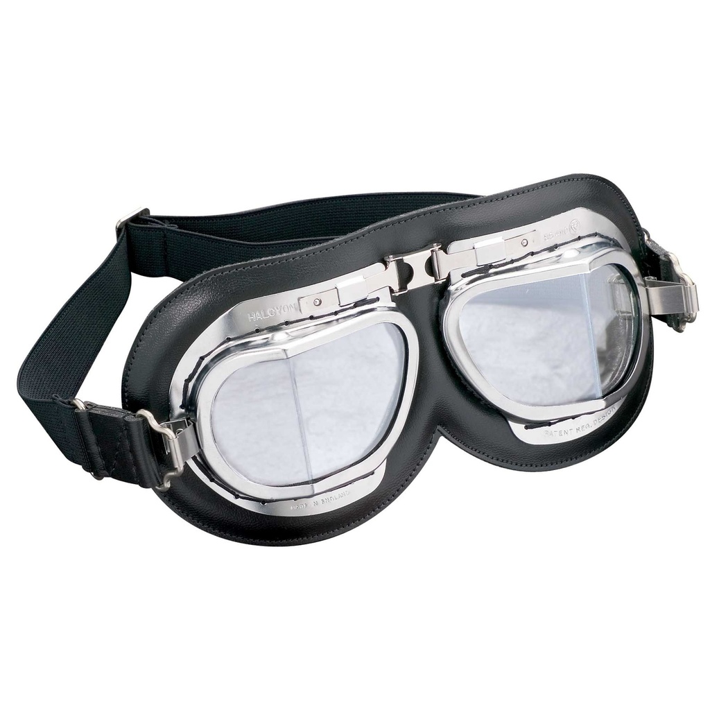 Halcyon Mark 4 Silver Cross Goggles