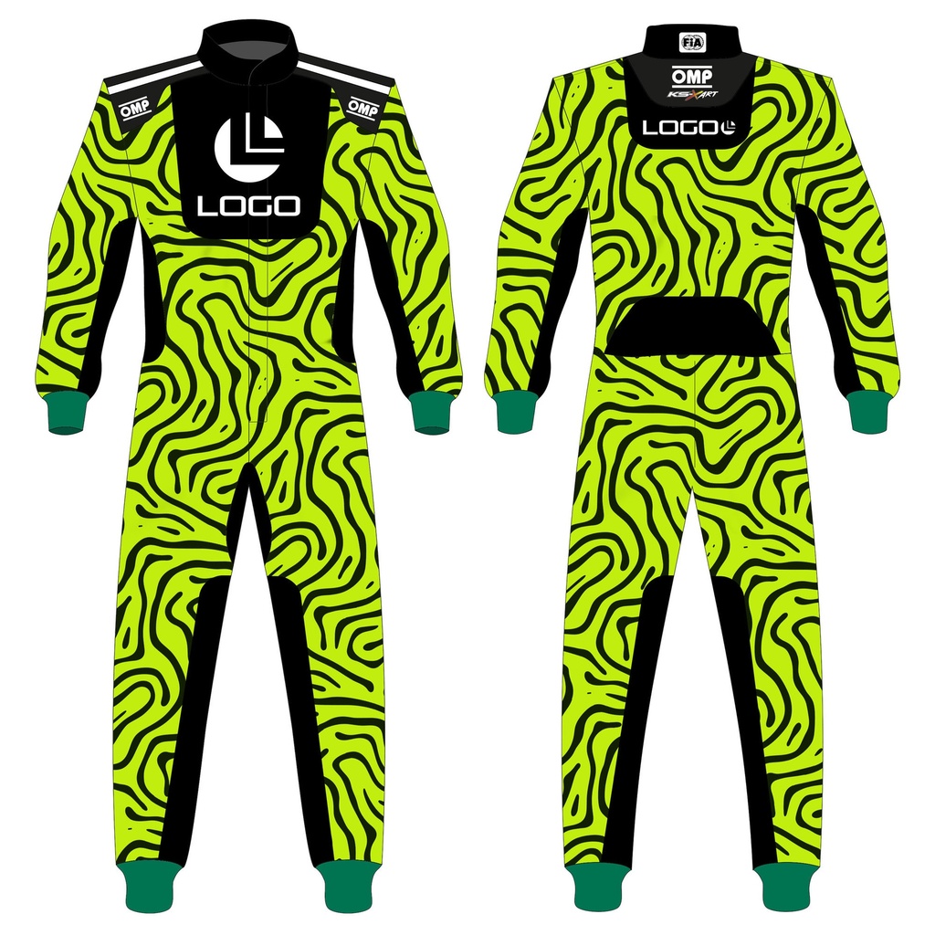 OMP KS-X Art Custom Design Kart Suit