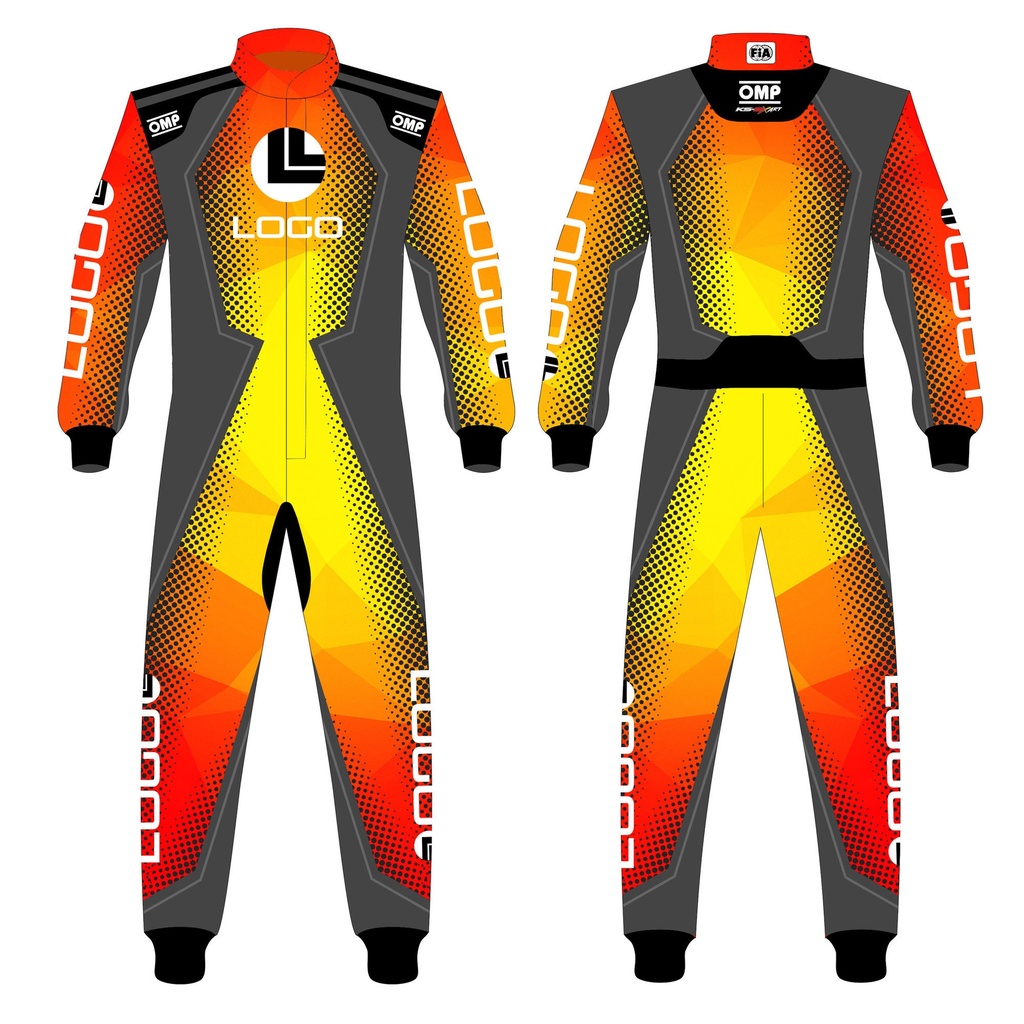 OMP KS-2X Art Custom Design Kart Suit