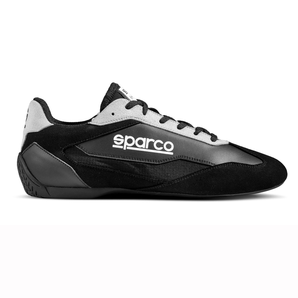 [7000687-3169339] Sparco S-Drive Shoes (UK 3.5 / Eur 36, Black / White)