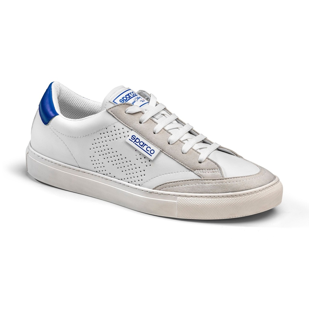 [7001196-3814811] Sparco S-Time Shoes (UK 3.5 / Eur 36, Black / White)