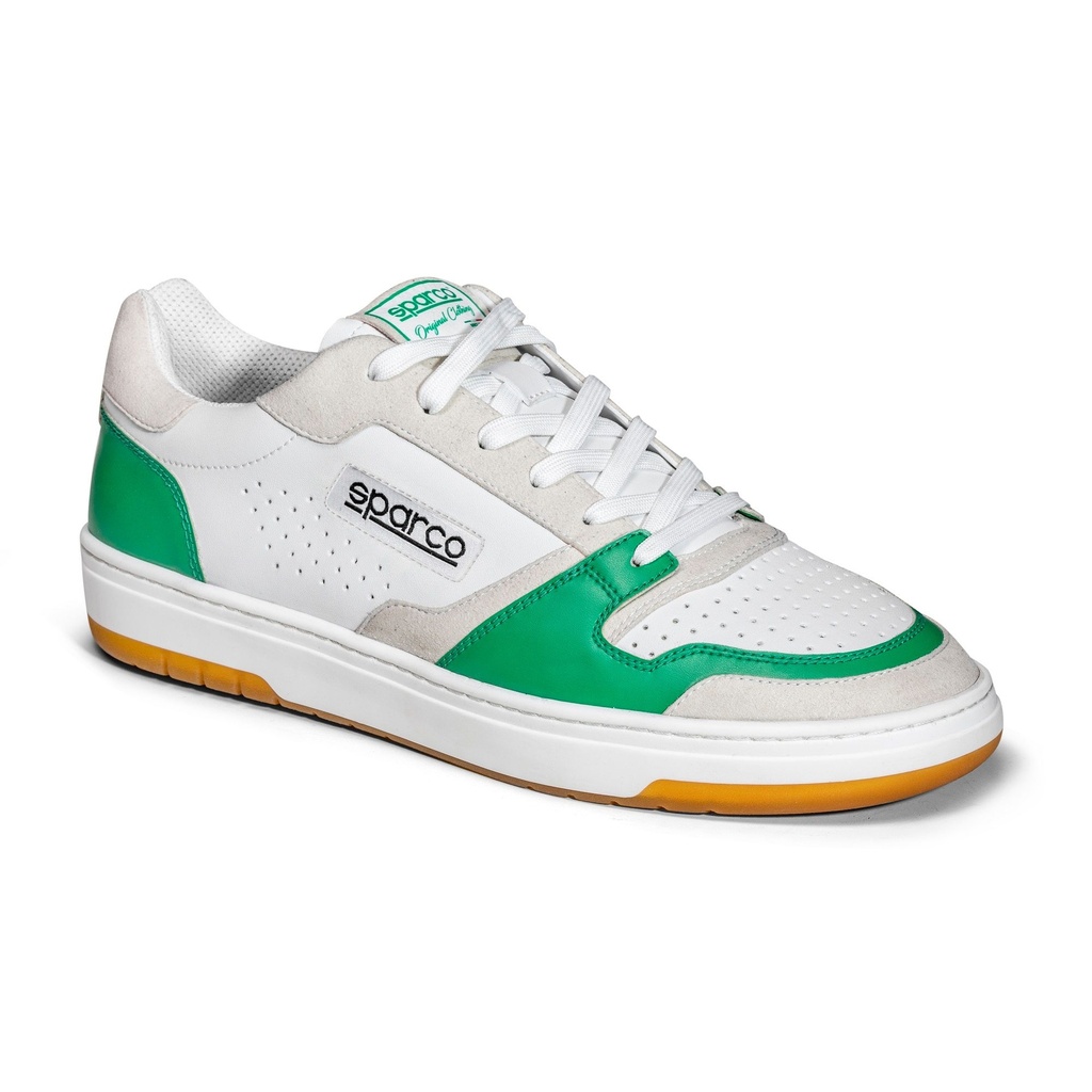 [7001198-3814855] Sparco S-Urban Shoes (UK 5 / Eur 38, White / Red)