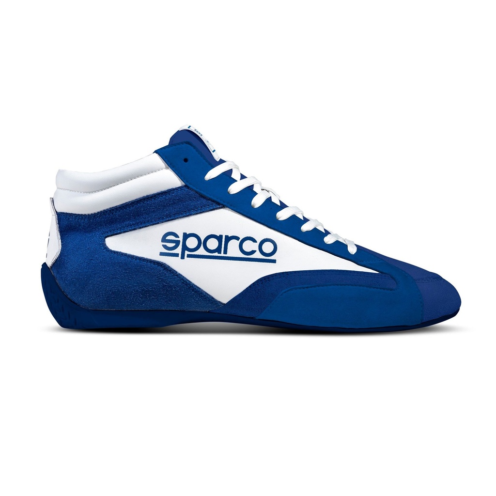 [7000886-3466009] Sparco S Drive Mid Shoes (UK 3.5 / Eur 36, Black / White)