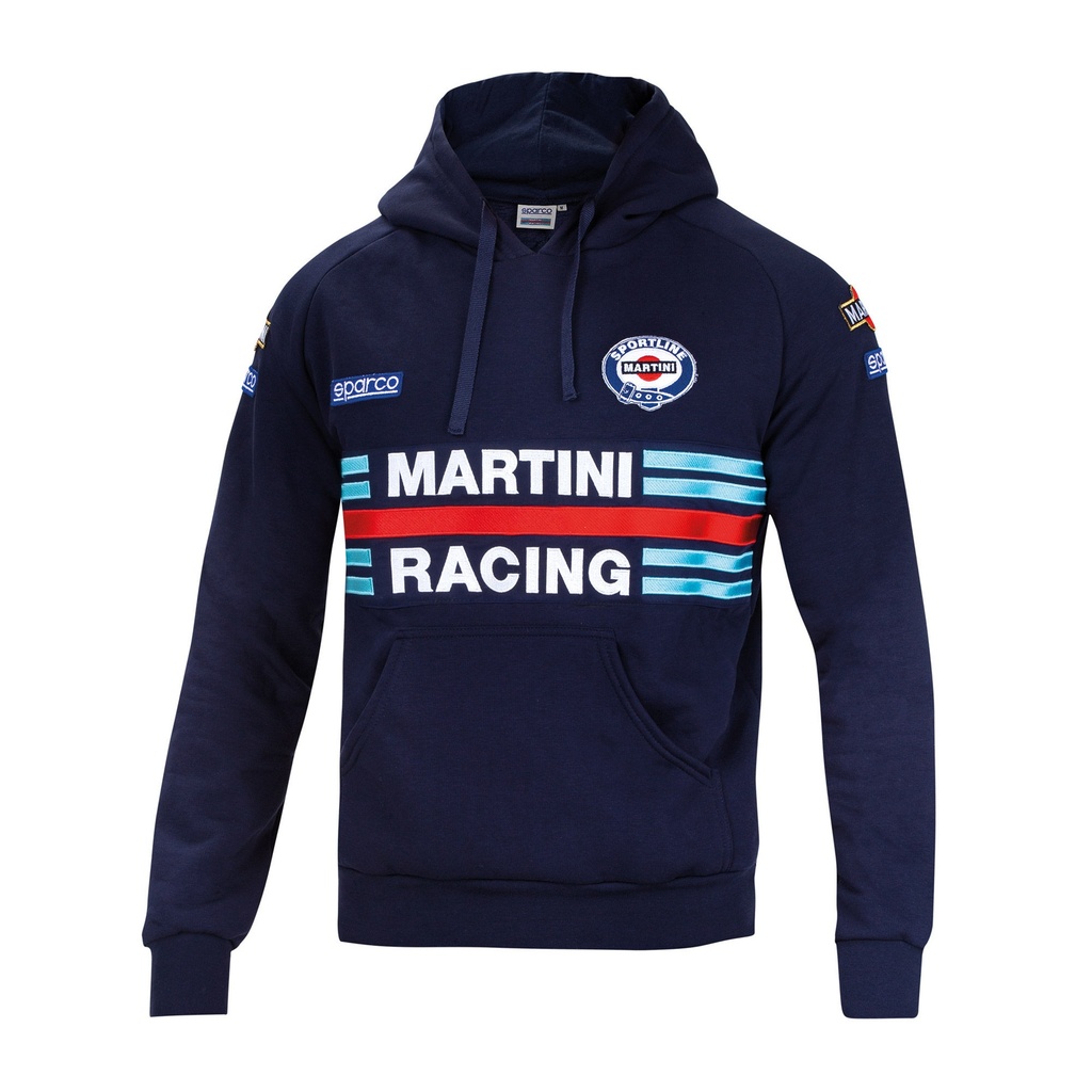 [2013664-3812569] Sparco Martini Racing Hoodie (S, Black)