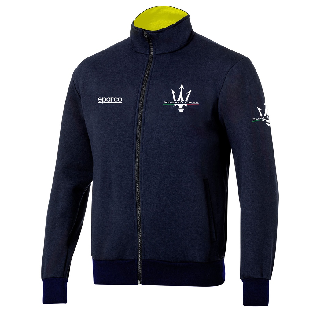 [7002202-3885812] Sparco Maserati Corse Full Zip Sweatshirt (S)