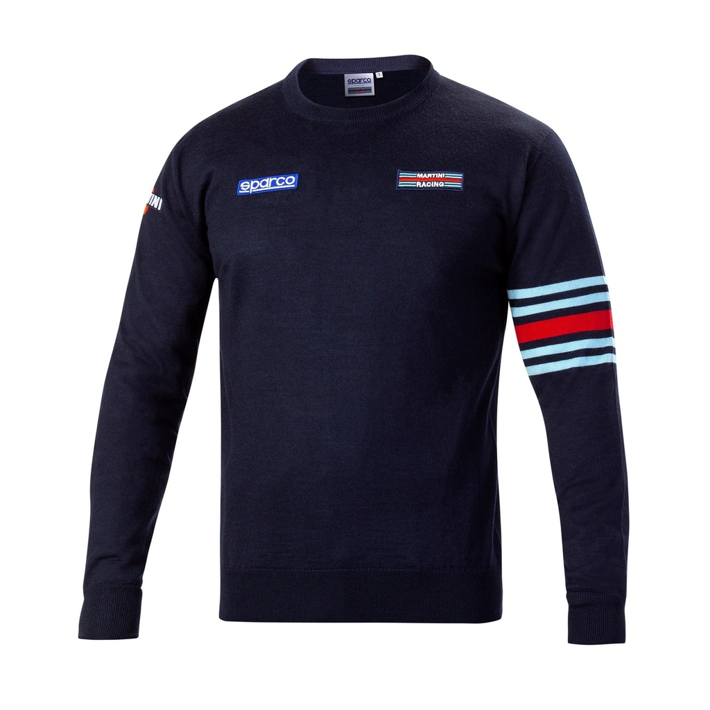 [7000221-2334568] Sparco Martini Racing Wool Crew Neck Sweatshirt (S)