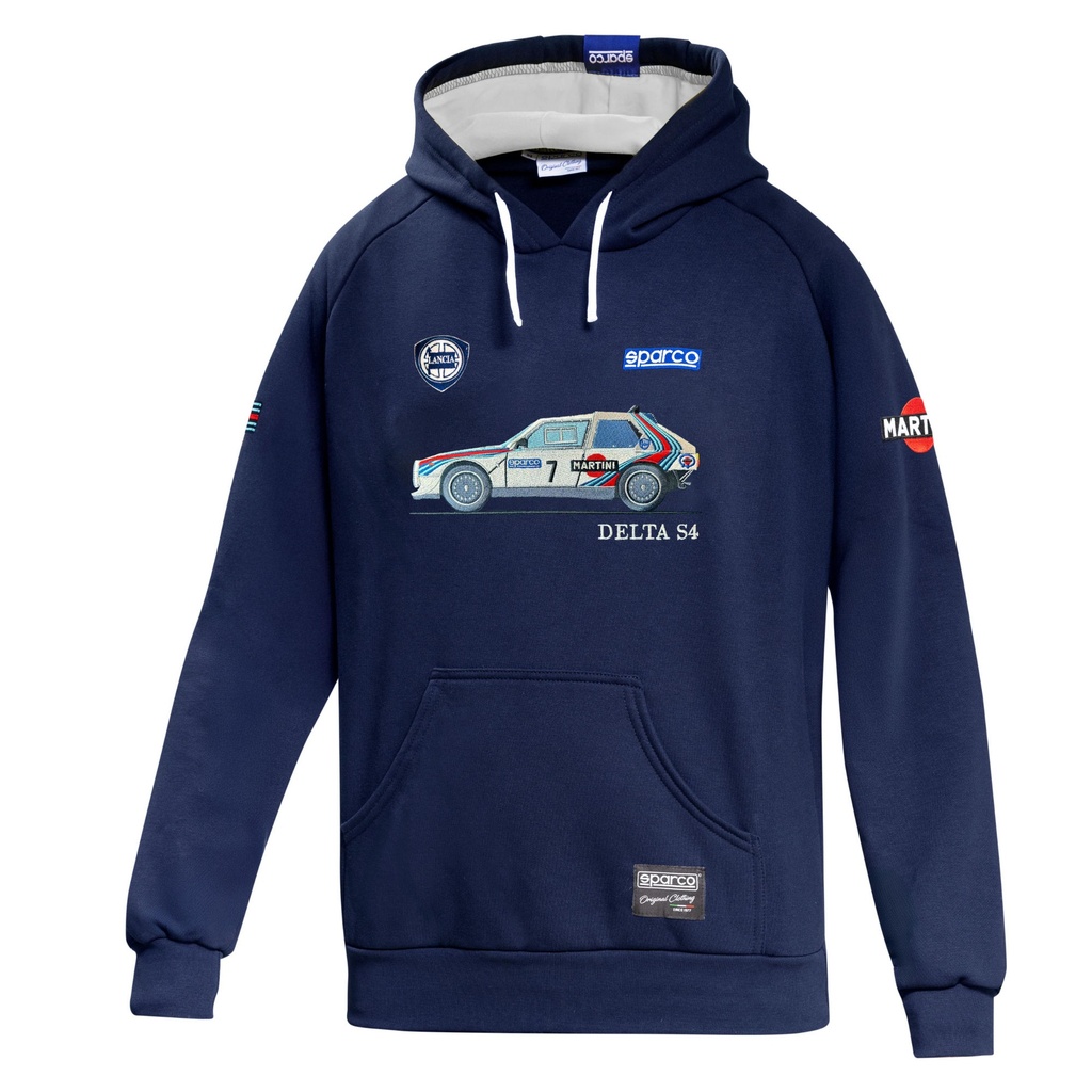[7002206-3885833] Sparco Martini Racing Lancia Delta S4 Hoodie (S)