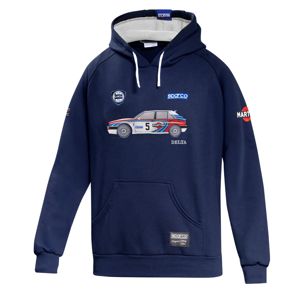 Sparco Martini Racing Lancia Delta Hoodie