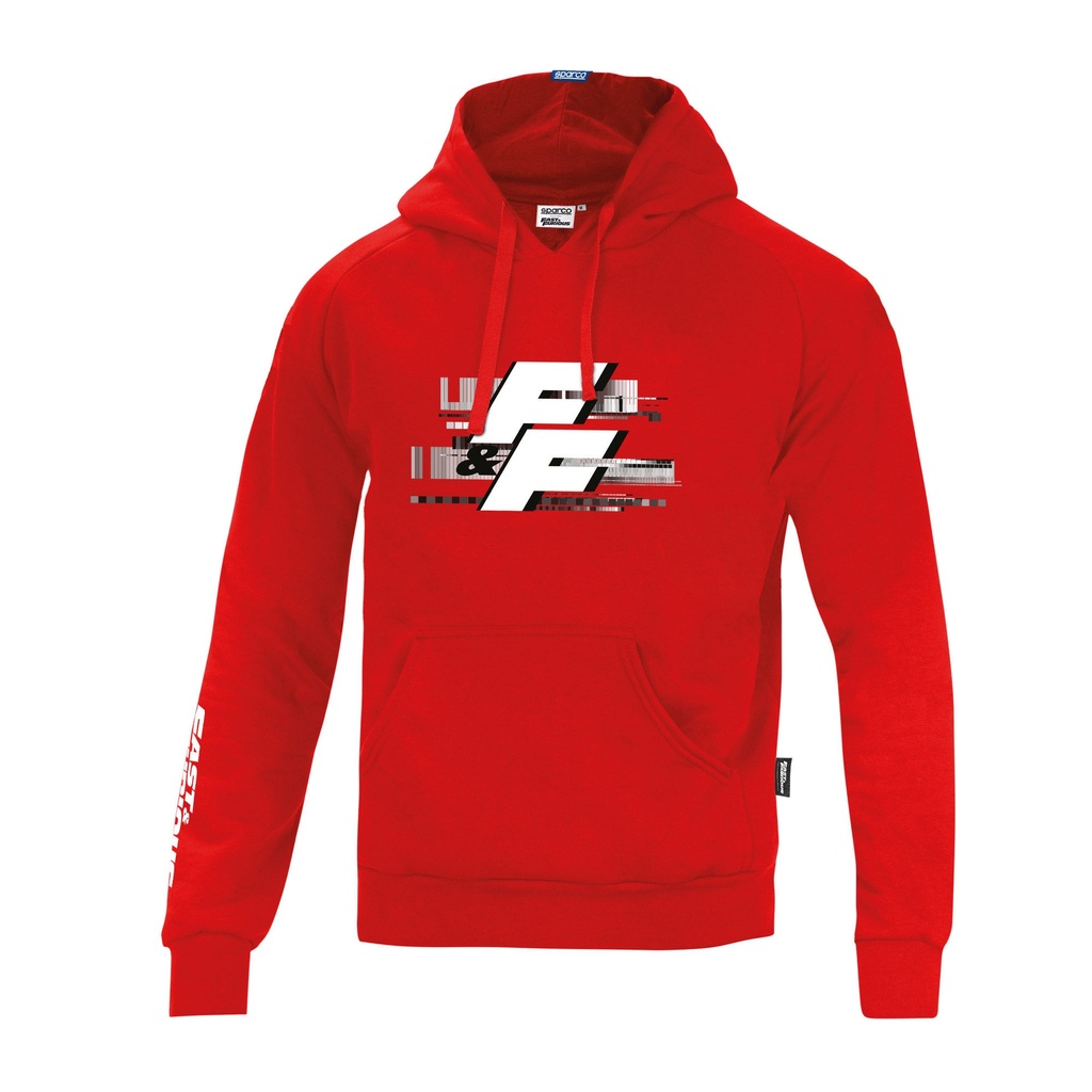 [7000042-2291459] Sparco Fast & Furious Red Hoody (S)