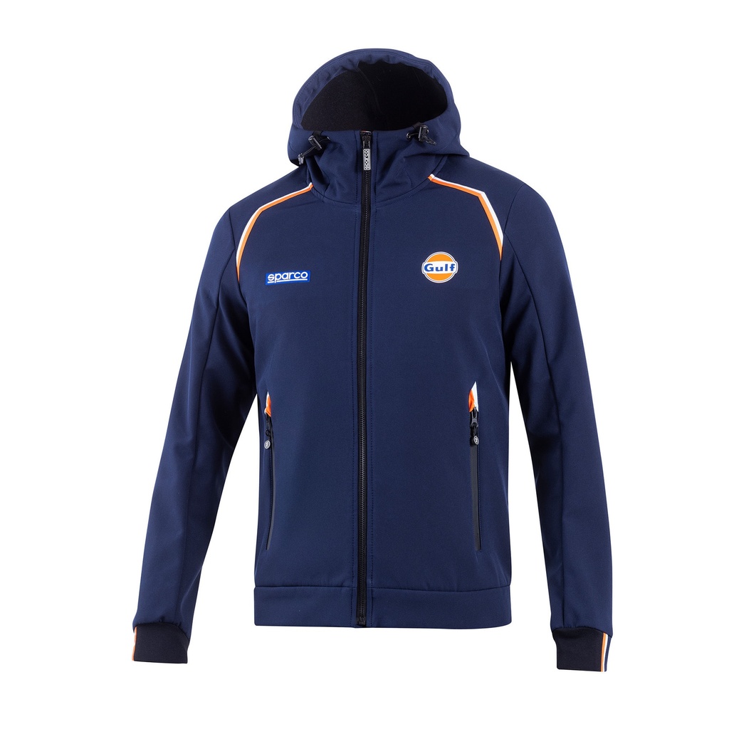 [7001749-3848957] Sparco Gulf SL Hooded Soft Shell Jacket (S)
