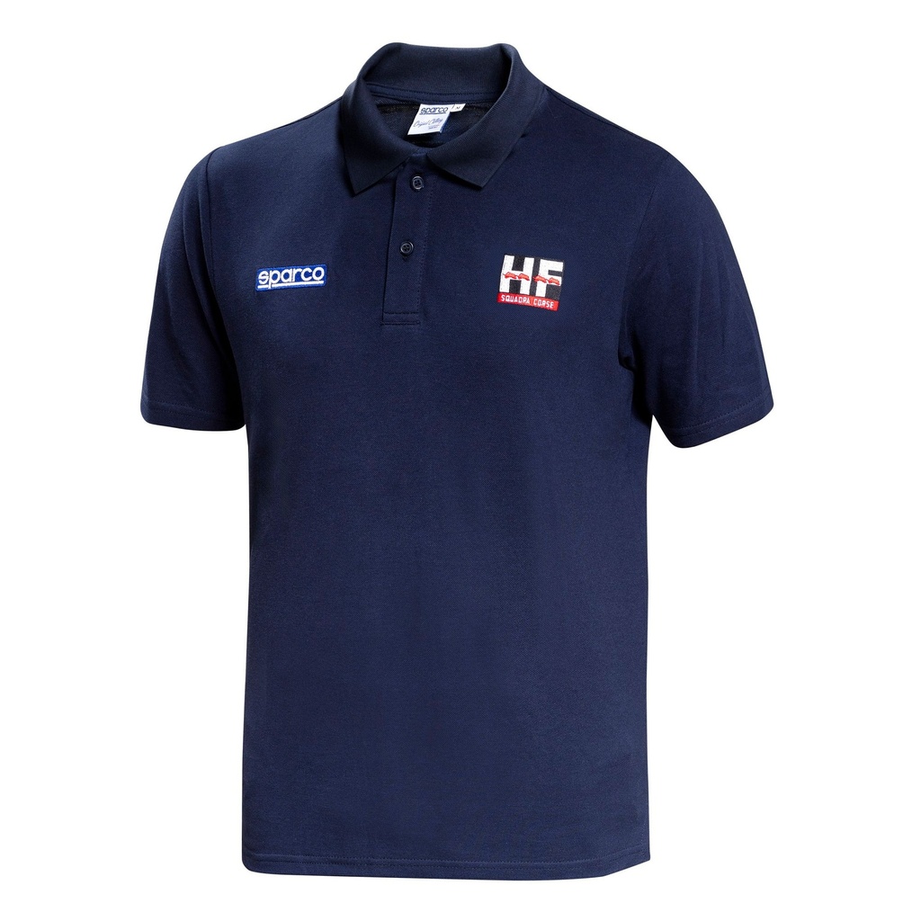 [7001893-3856923] Sparco Lancia HF Squadra Corse Lunetta Polo Shirt (S, White)