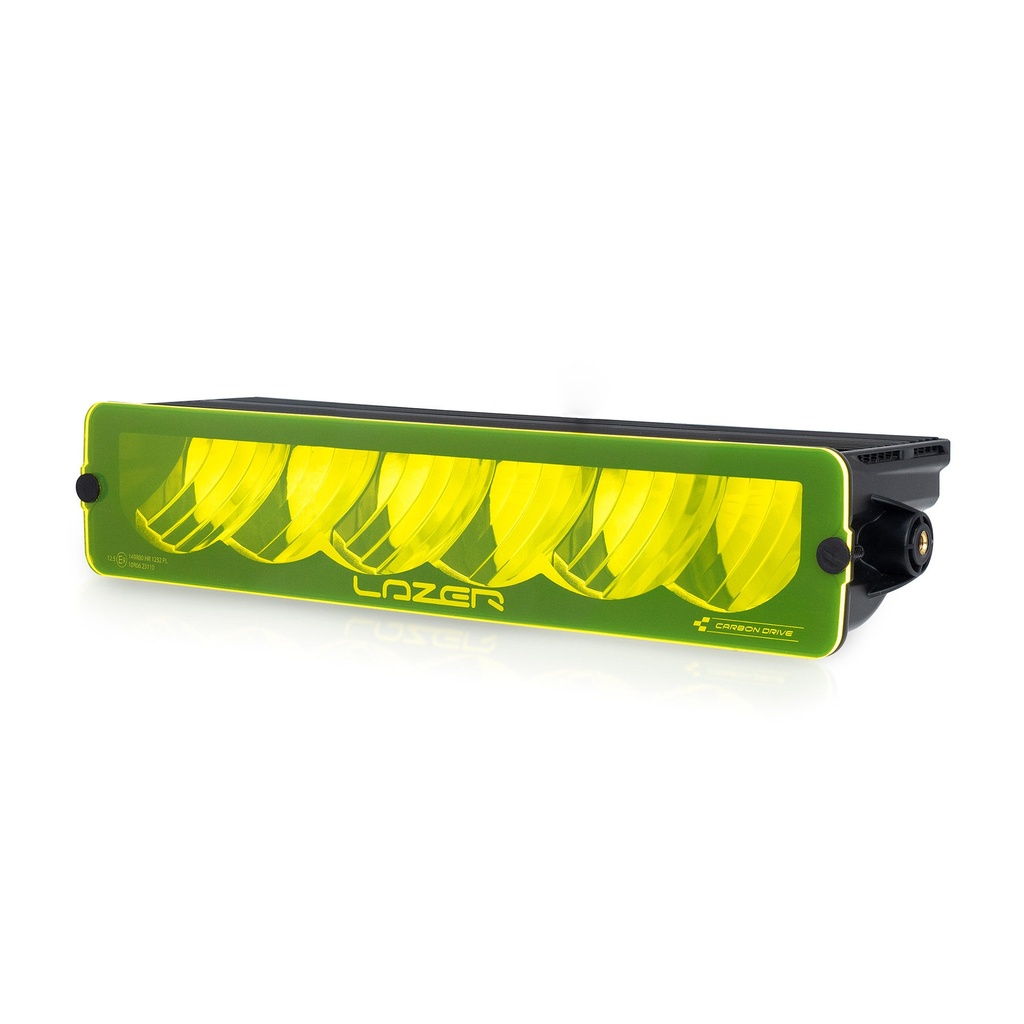 [7000894-3504974] Lazer Lamps Lens Cover For Carbon 6 Gen 3 Lamps (Black)