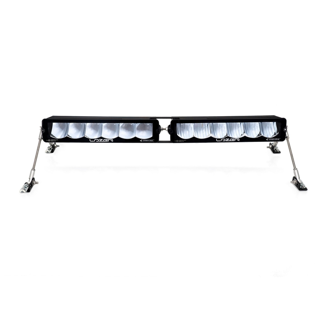 [LZR0062-00C6] Lazer Lamps Boomer Single Universal Light Mounting Frame For Carbon-6 Lamps