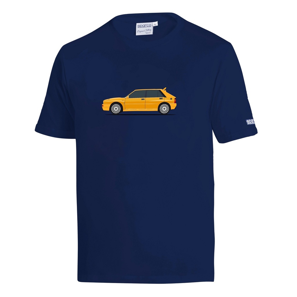 [7001899-3885911] Sparco Lancia HF Delta Integrale T-Shirt (S, White / Red)