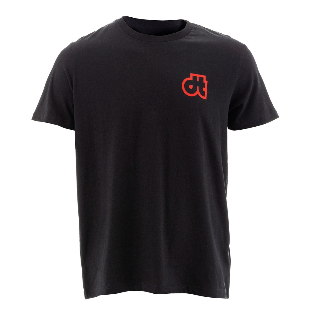 [7001100-3813882] Demon Tweeks DT Logo T-Shirt (L, Black)
